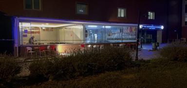 Hastane kantininde silahl� deh�et