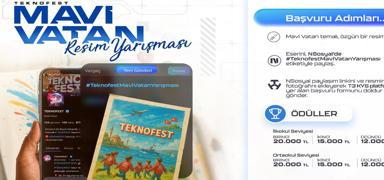 TEKNOFEST �ocuklar� Mavi Vatan'�n engin ufuklar�na davet ediyor