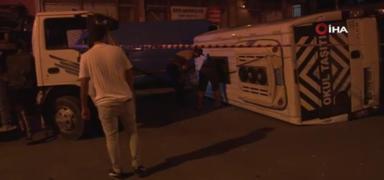 Sultanbeyli'de kaza: 10 ki�i yaraland�