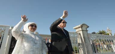 Erdo�an, donanmay� selamlad�