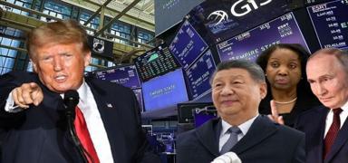 Trump'n resti piyasalar allak bullak etti: Ticaret savalarnda yeni dnem