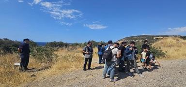 anakkale'de dzensiz gmen operasyonu: 19 kii yakaland