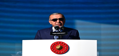 TEKNOFEST Mavi Vatan ba�lad�! Ba�kan Erdo�an: Has�mlar�m�z endi�e i�inde