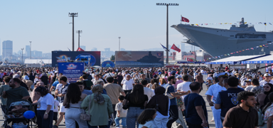 'TEKNOFEST Mavi Vatan'a son g�n ak�n�... TCG Anadolu i�in uzun kuyruklar olu�tu