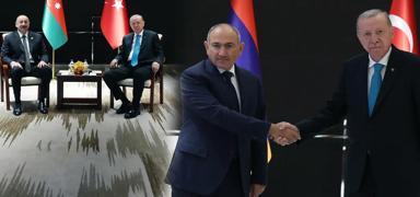 Erdo�an iki liderle ayr� ayr� g�r��t�