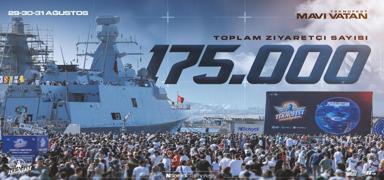 Denizlerin kalbi 4 g�n boyunca TEKNOFEST Mavi Vatan'da att�!