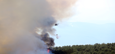 Kastamonu-Karab�k s�n�r�nda yang�n: Havadan ve karadan m�dahale s�r�yor