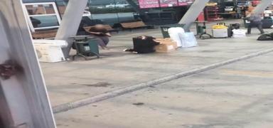 Baba k�z�n� t�fekle vurdu