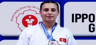 Milli judocu Ecem Baysu'dan altn madalya!
