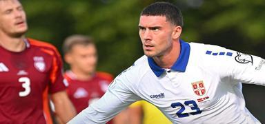 S�rbistan, Letonya'y� tek golle ge�ti