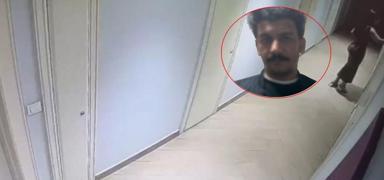 Rezidansta korkun� cinayet! Erkek arkada��n�n ka���� kameralara yans�d�