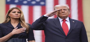 Trump'tan 11 Eyl�l vurgusu: Bize sald�r�rsan�z sizi avlayaca��z ve size galip gelece�iz