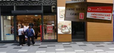 Trabzon'daki s�ra d��� cami pes dedirtti: Ma�azan�n i�inden asans�rle ula��labiliyor