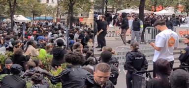 'Bedava tavuk' etkinlii izdihamla sonuland