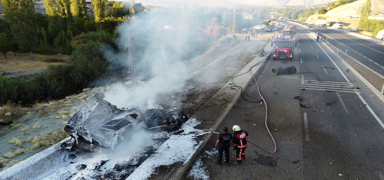 Malatya'da korkun� kaza! Kimseye bir �ey olmad�