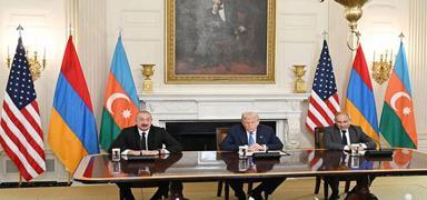 Trump: Azerbaycan ve Ermenistan aras�ndaki sava��n ��z�lmesine yard�mc� olmaktan onur duyuyorum