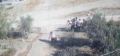 �anl�urfa'da deh�ete d���ren olay: Akrabalar�n�n elinden e�i kurtard�