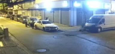 Avc�lar'da sokak sokak gezip lastik patlatt�lar