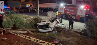 Ayd�n'da zincirleme trafik kazas�nda 1 ki�i �ld�, 5 ki�i yaraland�