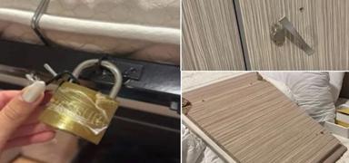 KYK yurdunda skandal! Dolaplara taciz notlar� yaz�ld�, e�yalar ya�maland�: 4 ki�i tutukland�