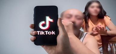 Ahlaks�z baba tutukland�! TikTok'ta k�z� �st�nden para kazanm��t�