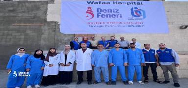 Deniz Feneri Derne�i'nden Gazze'ye hayat veren ortakl�k