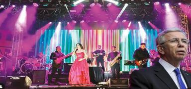 Ankara'daki konser �ark�n� anlatt�