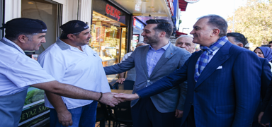 AK Parti S�zc�s� �elik, �sk�dar'da esnaf� ziyaret etti