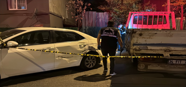 Sultanbeyli'de kamyonete silahl� sald�r�: 1 a��r yaral�