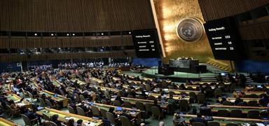 BM 80. Genel Kurulu'nda �srail'e sert tepki: Sava� su�lular� hesap vermeli