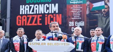 Esenler esnaf�ndan be�eni toplayan karar! Gelirlerini Gazze'ye ba���layacaklar