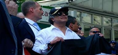 ABD'den Kolombiya liderine veto! Filistin ��k��� vizeyi yakt�