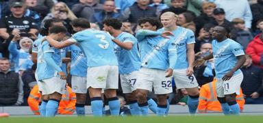Manchester City evinde hata yapmad