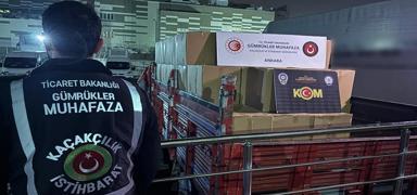 9 ayda 74,8 milyarl�k ka�ak e�ya ele ge�irildi