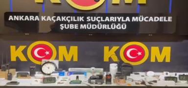 Ankara'da casusluk cihaz� operasyonu!