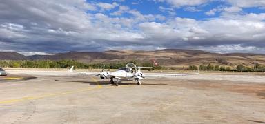 84 y�l sonra ilklerin havaalan�na ilk u�u�