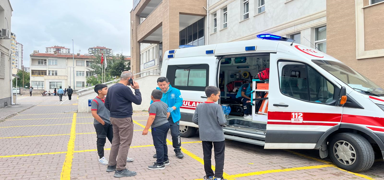 Kayseri'de yang�n alarm� pani�i: 14 ��renci yaraland�