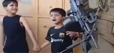 Katil �srail'in casusluk iddias�yla g�zalt�na ald��� �ocuklar korkudan d��ar�ya ��kam�yor