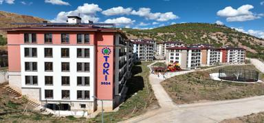 Tunceli Valisi'nden TOK konutlarna ziyaret