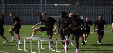 Samsunspor rakibi Kayserispor'a hazrlanyor