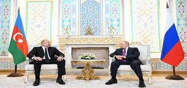 Aliyev ve Putin d���r�len yolcu u�a��n� g�r��t�... 'Objektif bir �ekilde ��z�lece�inden ��phem yok'