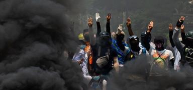 Myanmar askeri y�netiminden 6 Ekim a��klamas�: En az sivil kay�p plan�yla d�zenlendi