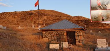 �ehit mezarlar�na b�y�k sayg�s�zl�k