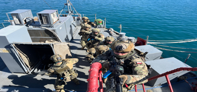 T�rkiye ve Polonya'dan nefes kesen tatbikat! SAT ile Formoza timleri Marmaris'te bulu�tu