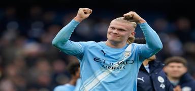 Erling Haaland, Manchester City'i zafere ta��d�