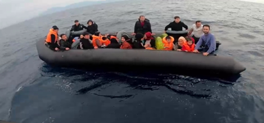 zmir'de 18'i ocuk 52 dzensiz gmen yakaland