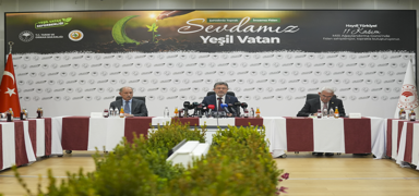 Ye�il Vatan Seferberli�i ba�l�yor! 550 milyon fidan toprakla bulu�acak