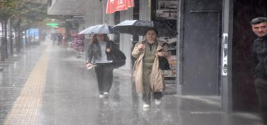 Meteorolojiden sa�anak ya��� uyar�s�! Dikkatli ve tedbirli olun