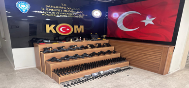 �anl�urfa'da silah ka�ak��l��� operasyonu: Adreslerden cephanelik ��kt�