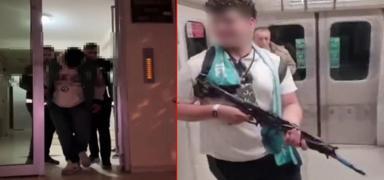 Vatanda�lara t�fek do�rultan gen� g�zalt�nda